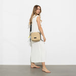 Bucket Bag Straw - black - VIVI MARI