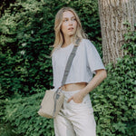 Bucket Bag Straw - taupe - VIVI MARI