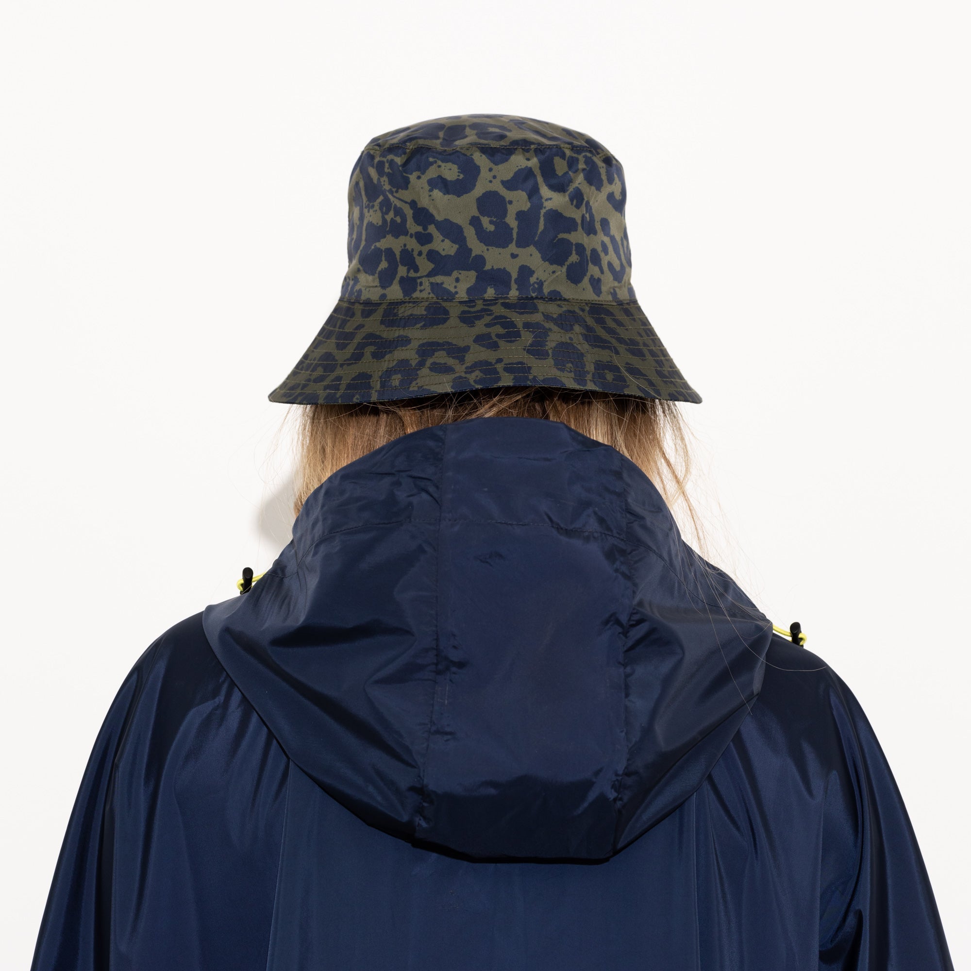 Bucket Hat leo navy/olive - VIVI MARI
