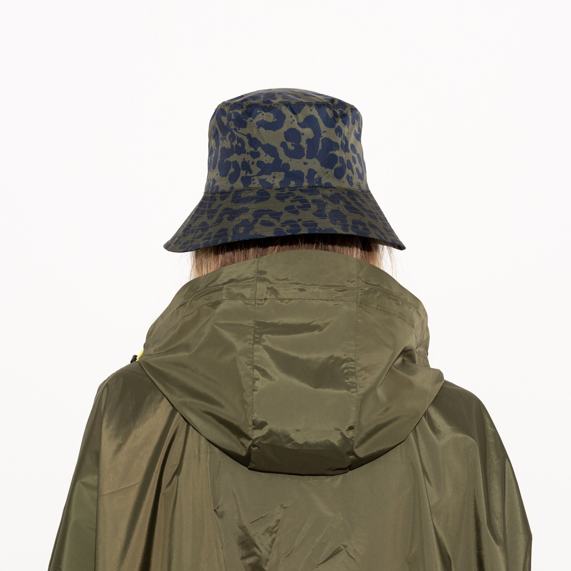 Bucket Hat leo navy/olive - VIVI MARI
