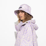 Bucket Hat leo splashes lavender/grey - VIVI MARI