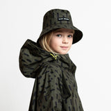 Kids Bucket Hat drops olive/black - VIVI MARI