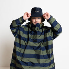 Kids Bucket Hat solid navy - VIVI MARI