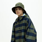 Kids Bucket Hat solid olive - VIVI MARI