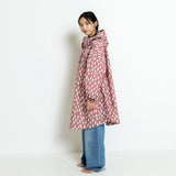 Kids Raincoat drops mauve/white - VIVI MARI