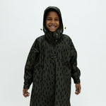 Kids Raincoat drops olive/black - VIVI MARI