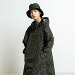Kids Raincoat drops olive/black - VIVI MARI