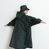 Kids Raincoat leo splashes navy/olive - VIVI MARI