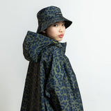 Kids Raincoat leo splashes navy/olive - VIVI MARI