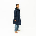 Kids Raincoat solid navy - VIVI MARI
