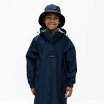 Kids Raincoat solid navy - VIVI MARI