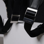 Padded Backpack medium - leo splashes black/sand - VIVI MARI