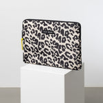 Padded Laptop Sleeve 13"/14" - leo splashes black/sand - VIVI MARI