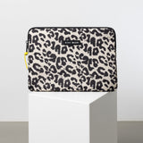 Padded Laptop Sleeve 13"/14" - leo splashes black/sand - VIVI MARI