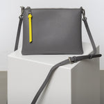 Pouch + strap basic classic thin - taupe - VIVI MARI