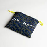 Pyjama Pants - leo splashes navy/olive - VIVI MARI