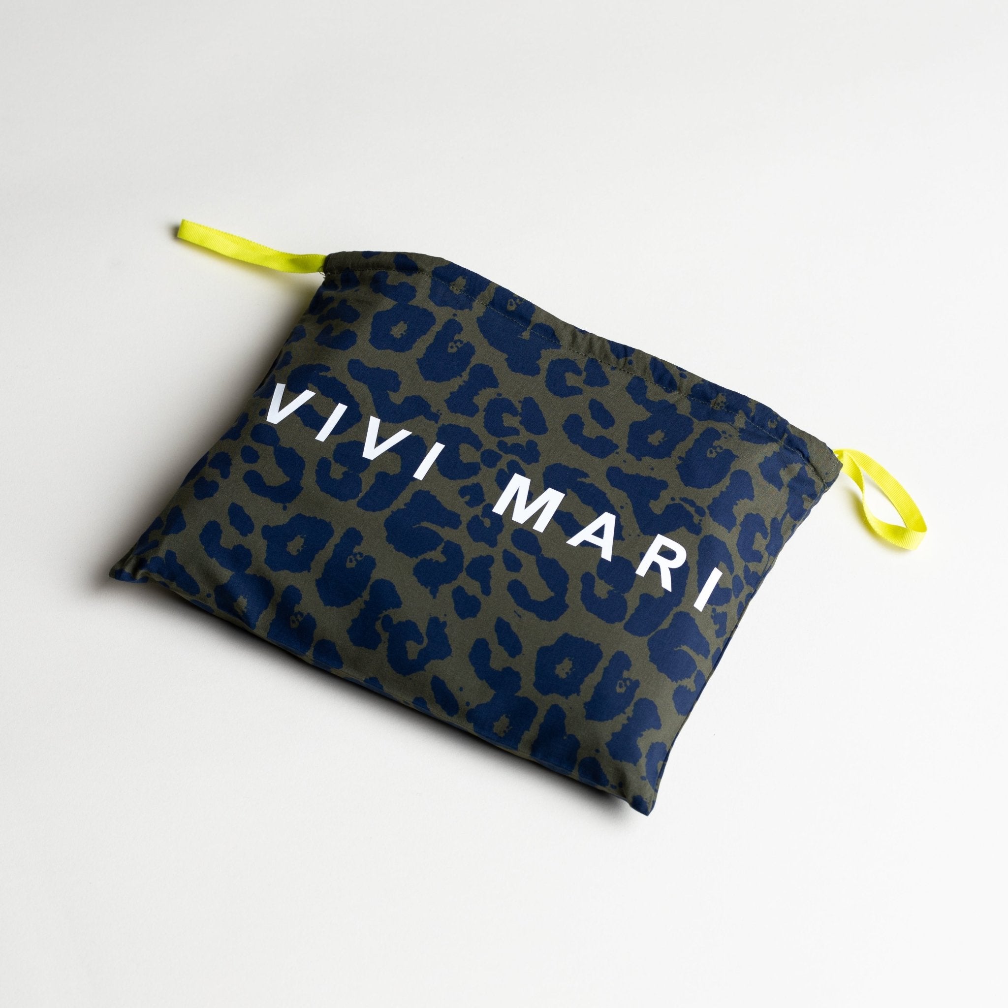 Pyjama Pants - leo splashes navy/olive - VIVI MARI