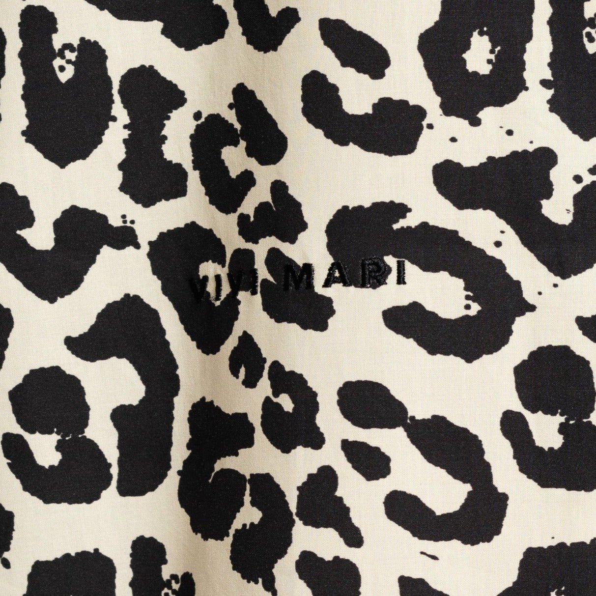 Pyjama Shorts - leo splashes black/sand - VIVI MARI