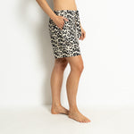 Pyjama Shorts - leo splashes black/sand - VIVI MARI
