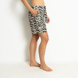 Pyjama Shorts - leo splashes black/sand - VIVI MARI