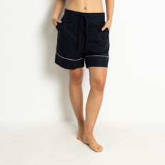 Pyjama Shorts - solid navy - VIVI MARI