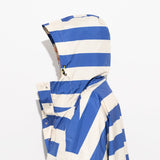 Raincoat bold stripes - blue/sand - VIVI MARI