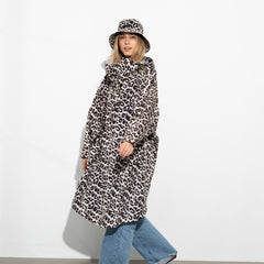Raincoat leo splashes black/sand - VIVI MARI