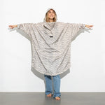 Raincoat leo splashes grey/sand - VIVI MARI