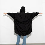Raincoat solid black - VIVI MARI
