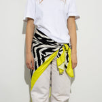 Scarf zebra - black/white - VIVI MARI