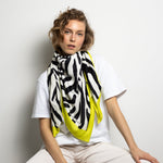 Scarf zebra - black/white - VIVI MARI