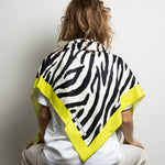 Scarf zebra - black/white - VIVI MARI