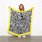 Scarf zebra - black/white - VIVI MARI