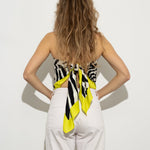 Scarf zebra - black/white - VIVI MARI