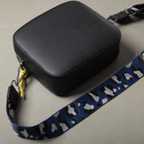 strap abstract leopard blue/black - black - VIVI MARI