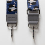 strap abstract leopard blue/black - taupe - VIVI MARI
