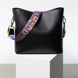 strap abstract leopard tan/rose - black - VIVI MARI