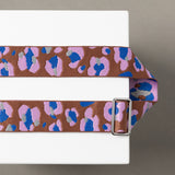 strap abstract leopard tan/rose - black - VIVI MARI