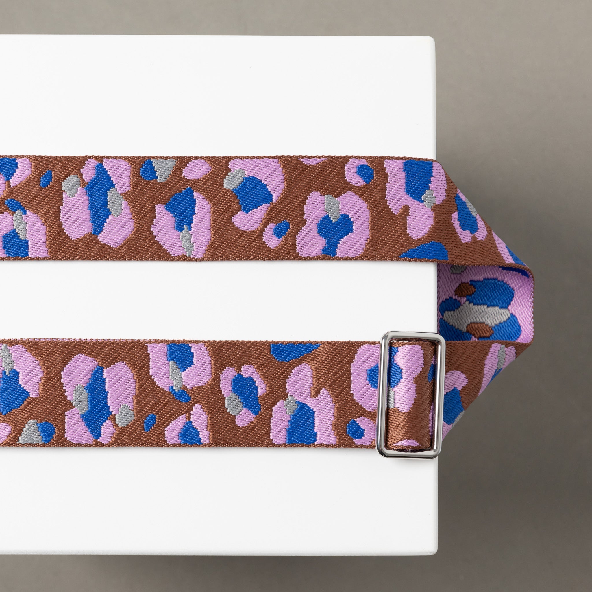 strap abstract leopard tan/rose - black - VIVI MARI