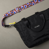 strap abstract leopard tan/rose - black - VIVI MARI