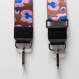 strap abstract leopard tan/rose - black - VIVI MARI