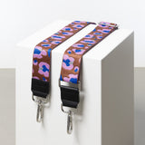 strap abstract leopard tan/rose - black - VIVI MARI