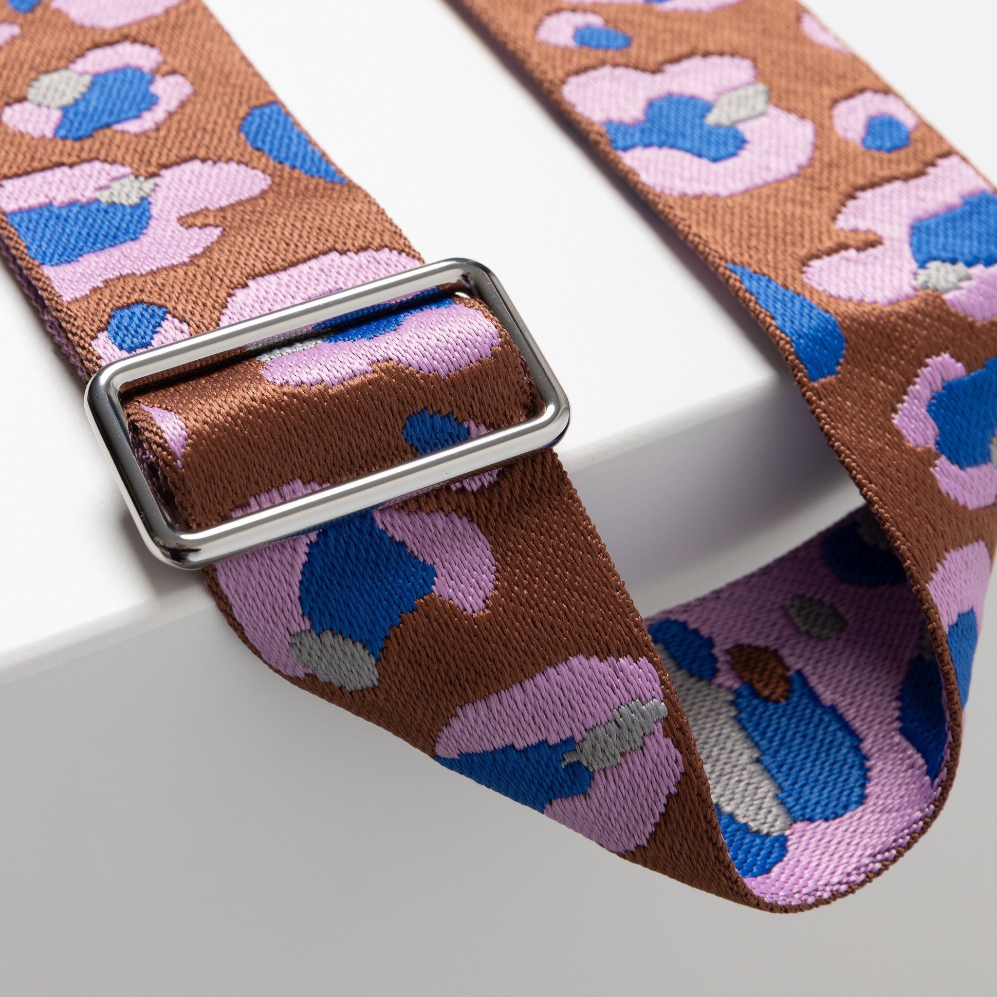 strap abstract leopard tan/rose - black - VIVI MARI