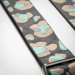 strap abstract leopard taupe/mint - black - VIVI MARI