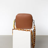 strap acrylic chain amber - long - VIVI MARI