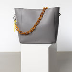 strap acrylic chain amber - short - VIVI MARI
