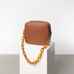 strap acrylic chain amber - short - VIVI MARI