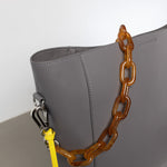 strap acrylic chain amber - short - VIVI MARI