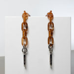 strap acrylic chain amber - short - VIVI MARI
