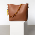 strap acrylic chain amber - short - VIVI MARI